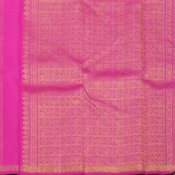 Hayagrivas Handloom Black Kanjivaram Silk Saree BBD1020J1-2