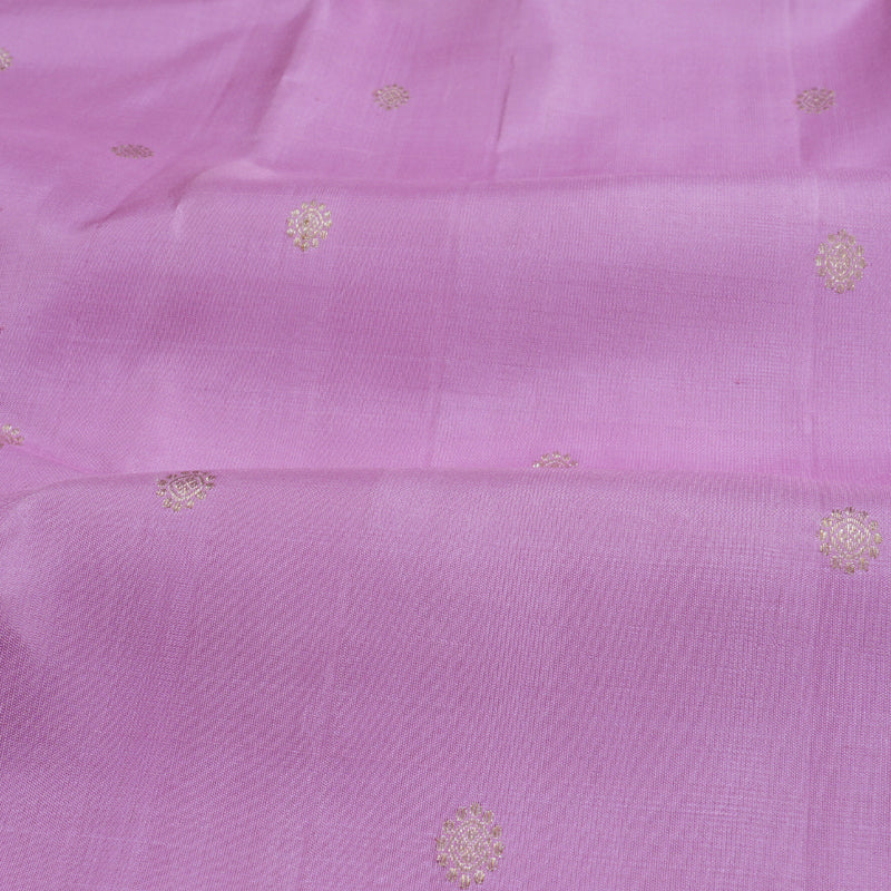 Hayagrivas Lavender Kanjivaram Silk Saree with Lilac Color Border BBD1022J1-1