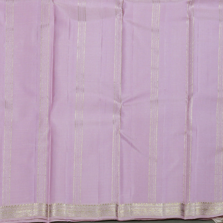 Hayagrivas Lavender Kanjivaram Silk Saree with Lilac Color Border BBD1022J1-1