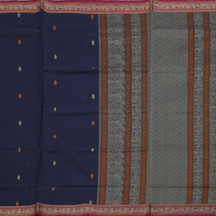 Hayagrivas Handloom Pure Cotton Saree BBD102D34-1