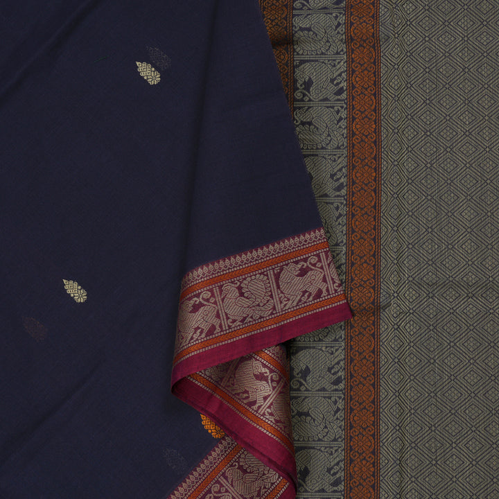 Hayagrivas Handloom Pure Cotton Saree BBD102D34-1