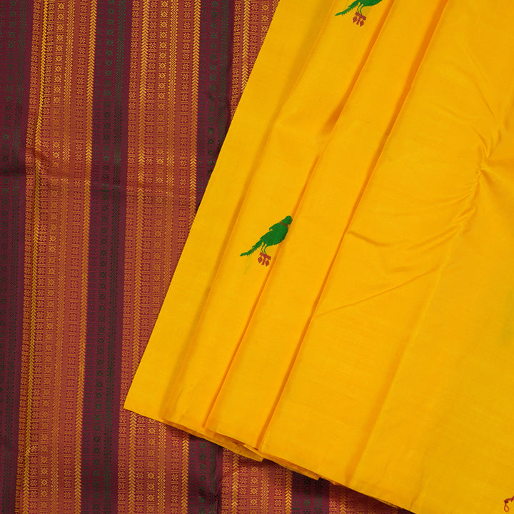 Hayagrivas Handloom Kanjivaram Thread Work Silk Saree BBD1041J1-1