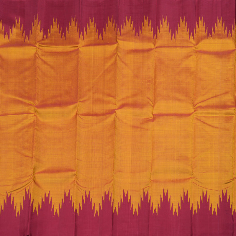 Hayagrivas Handloom Kanjivaram Temple Border Silk Saree BBD1046J1-2