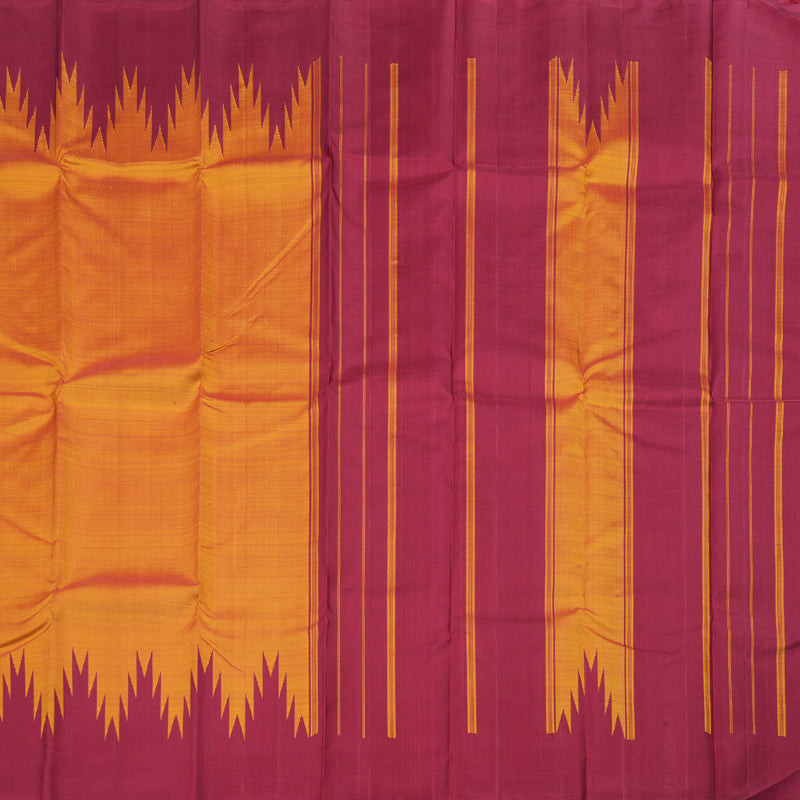Hayagrivas Handloom Kanjivaram Temple Border Silk Saree BBD1046J1-2