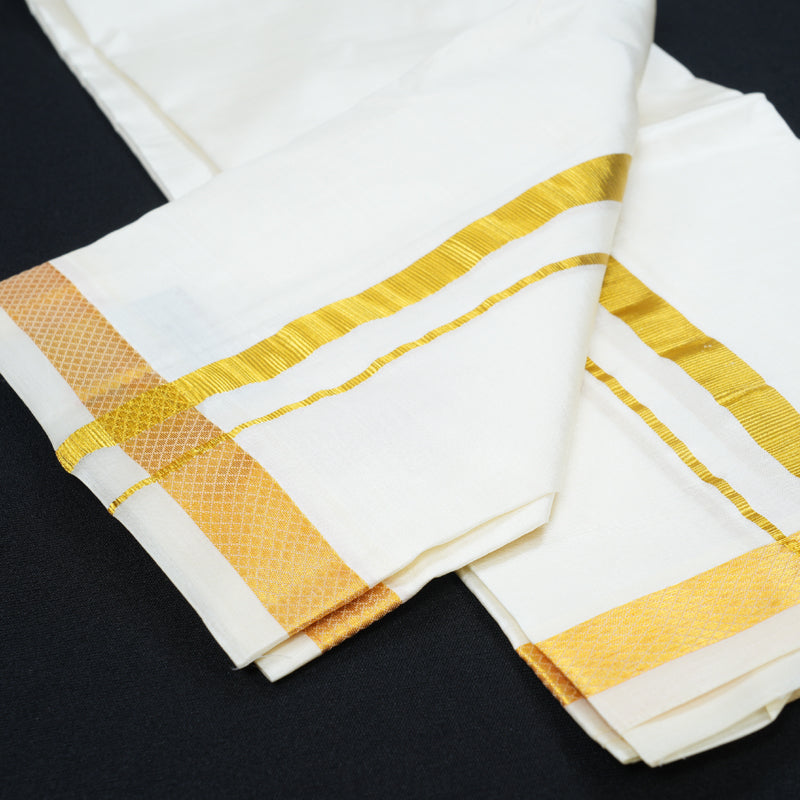 Hayagrivas Handloom 4 Mulam Silk Dhothi BBD1055J1-4