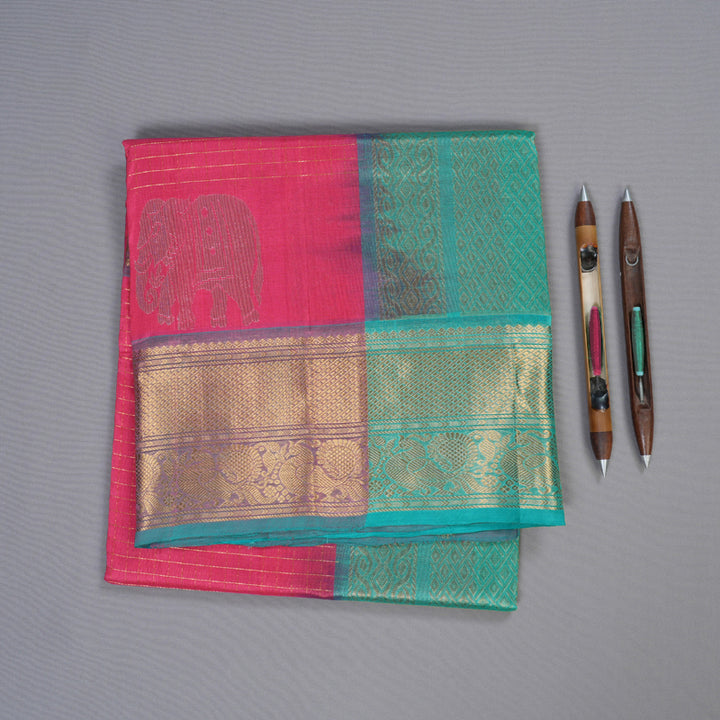 Hayagrivas Handloom Silk Cotton Saree BBD1056J11-1