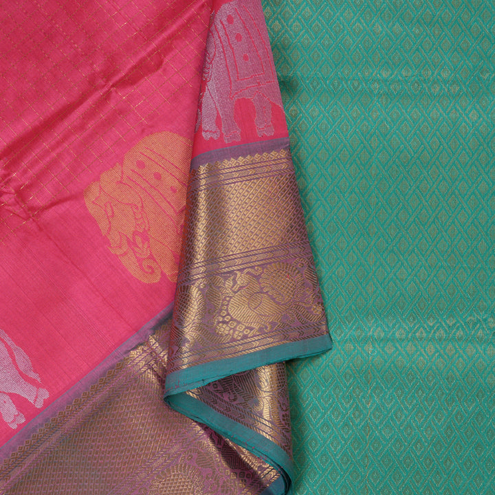 Hayagrivas Handloom Silk Cotton Saree BBD1056J11-1