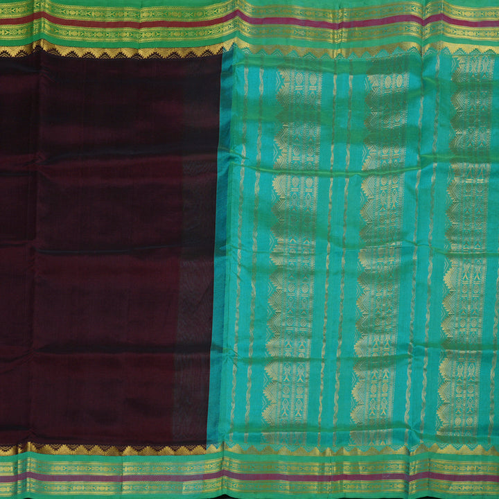 Hayagrivas Handloom Silk Cotton Saree BBD1057J8-1