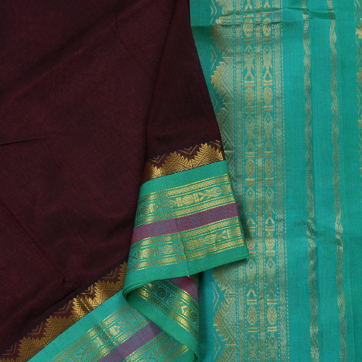 Hayagrivas Handloom Silk Cotton Saree BBD1057J8-1