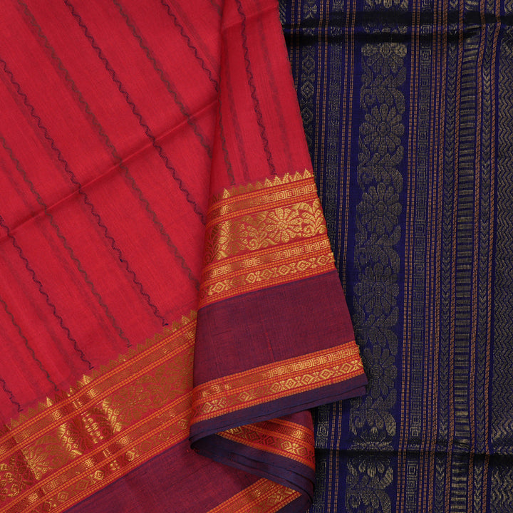 Hayagrivas Handloom Silk Cotton Saree BBD1058J7-5