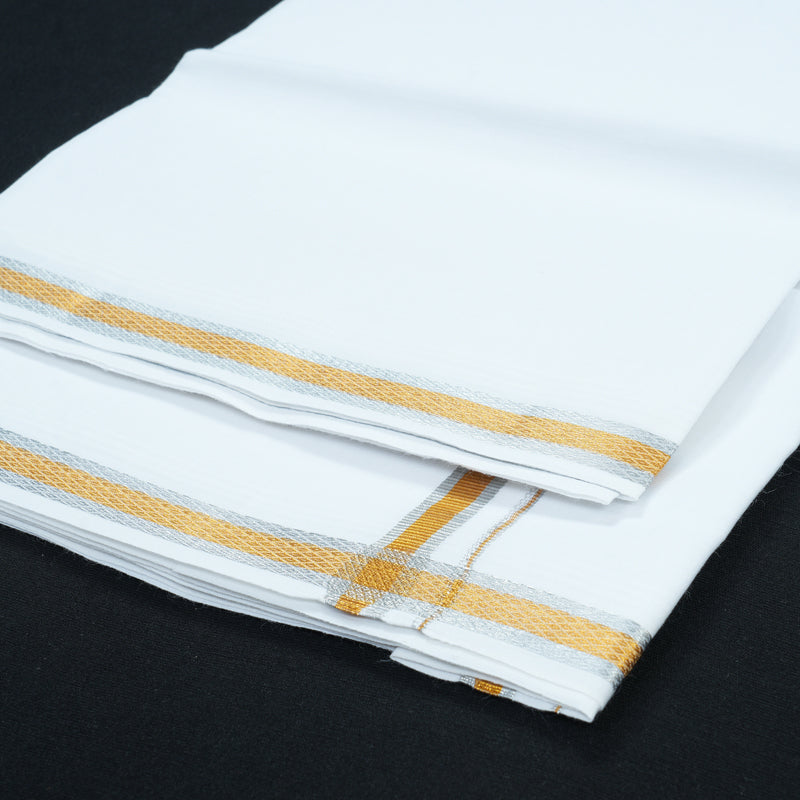 Hayagrivas Handloom 8 Mulam Cotton Dhotis BBD1059J8-1