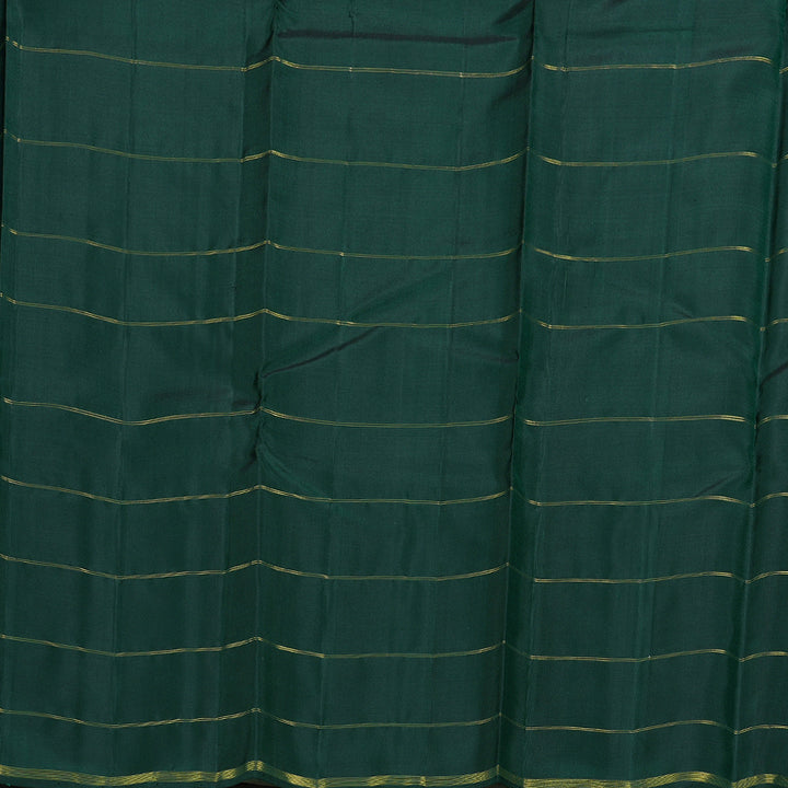 Hayagrivas Half White Handloom Kanjivaram Silk Saree BBD1067K1-5