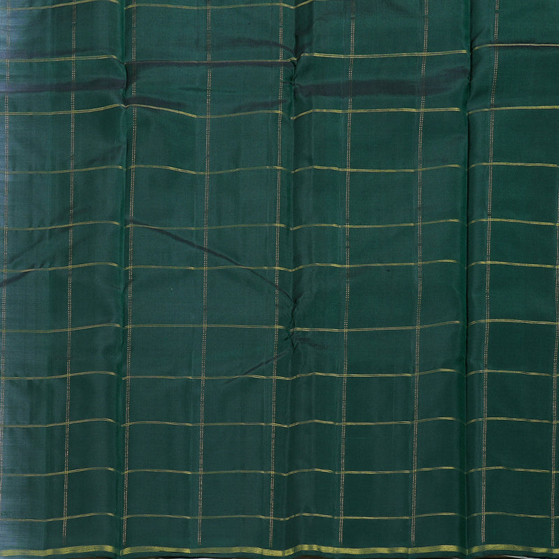 Hayagrivas Half White Handloom Kanjivaram Silk Saree BBD1067K1-5