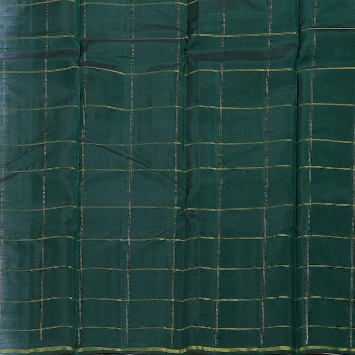 Hayagrivas Half White Handloom Kanjivaram Silk Saree BBD1067K1-5