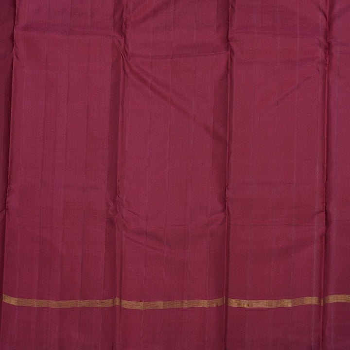 Hayagrivas Maroon Handloom Kanjivaram Silk Saree BBD1070K8-1