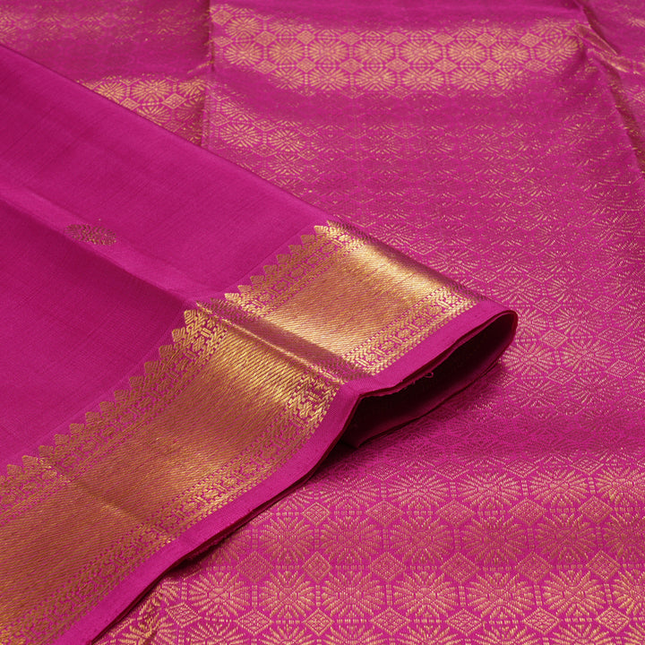 Hayagrivas Pink Handloom Kanjivaram Silk Saree BBD1073K1-2