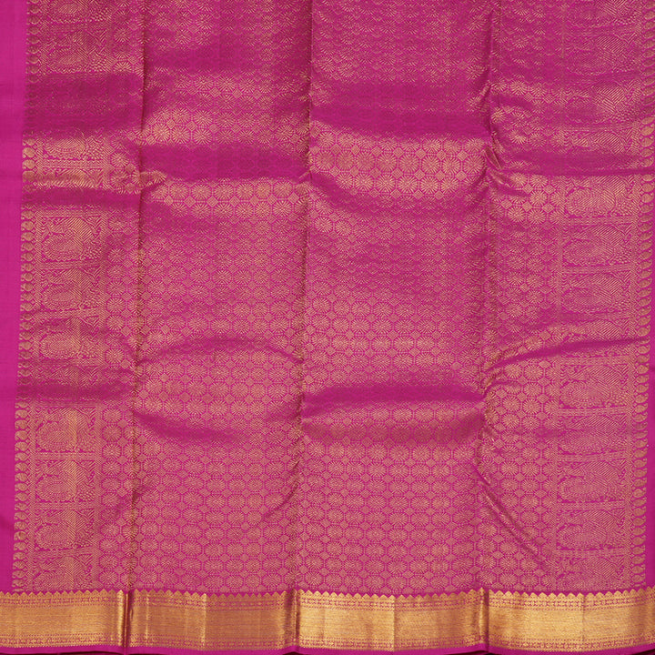 Hayagrivas Pink Handloom Kanjivaram Silk Saree BBD1073K1-2
