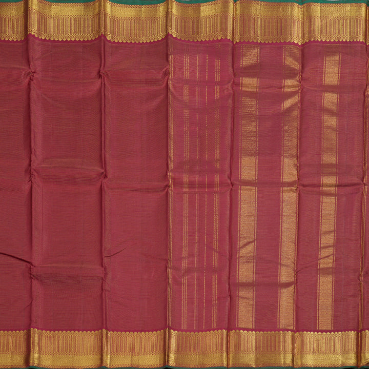 Hayagrivas Maroon Handloom Kanjivaram Silk Saree BBD1078K1-3