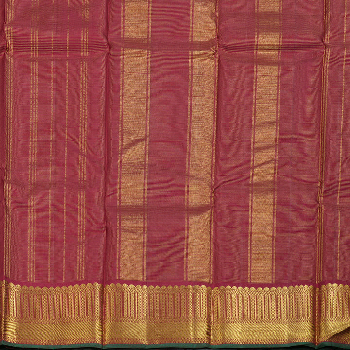 Hayagrivas Maroon Handloom Kanjivaram Silk Saree BBD1078K1-3