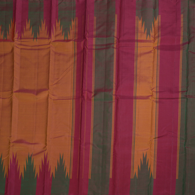 Hayagrivas Handloom Temple Border Kanjivaram Silk Saree BBD1089K2-2