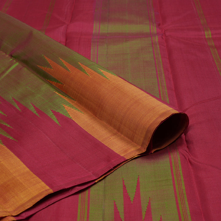 Hayagrivas Handloom Temple Border Kanjivaram Silk Saree BBD1089K2-4