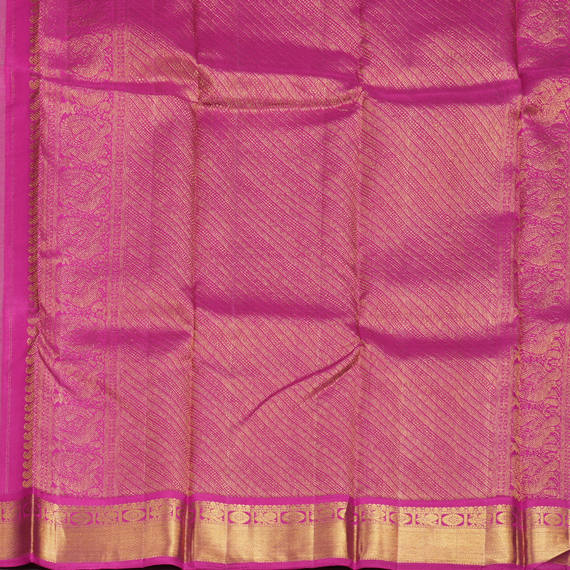 Hayagrivas Handloom Sand Brown With Pink Korvai Kanjivaram Silk Saree BBD1111K5-1