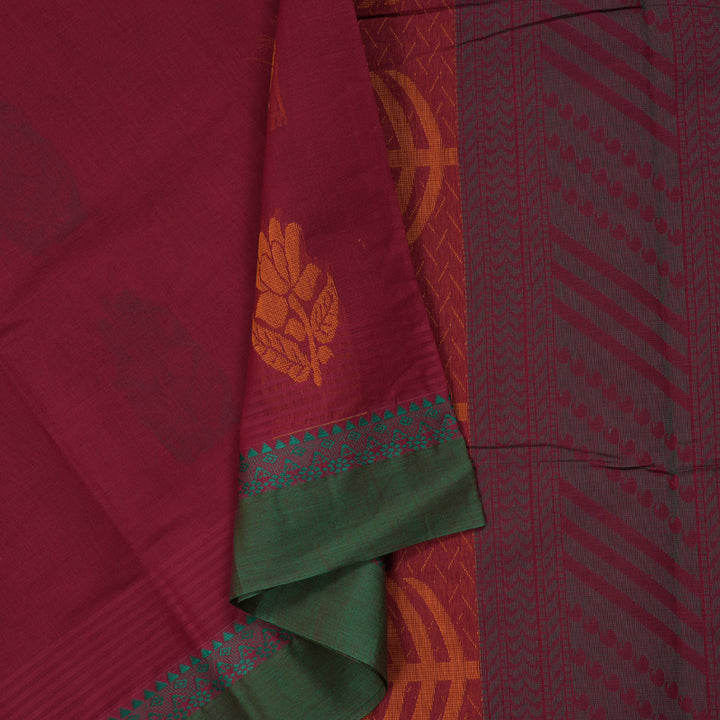 Hayagrivas Handloom Pure Cotton Saree BBD1124K1-11