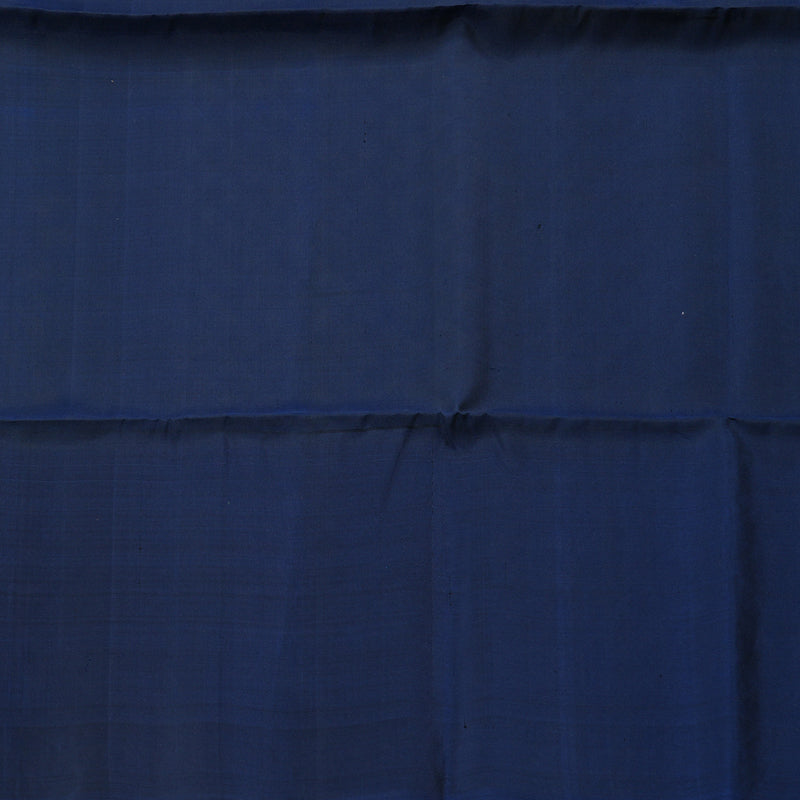 Hayagrivas Fluorescent Green Handloom Soft Silk Saree with Blue Border BBD1125K4-4