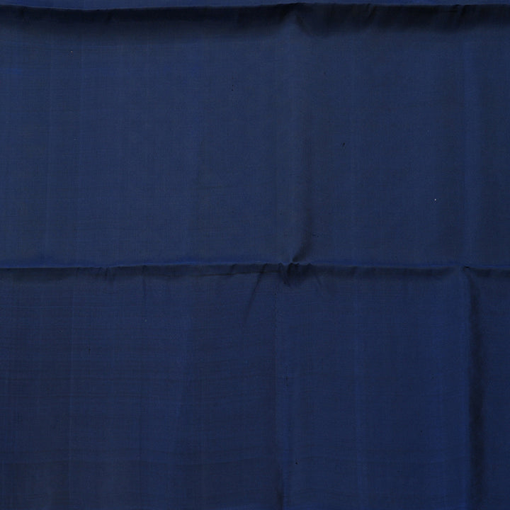 Hayagrivas Fluorescent Green Handloom Soft Silk Saree with Blue Border BBD1125K4-4