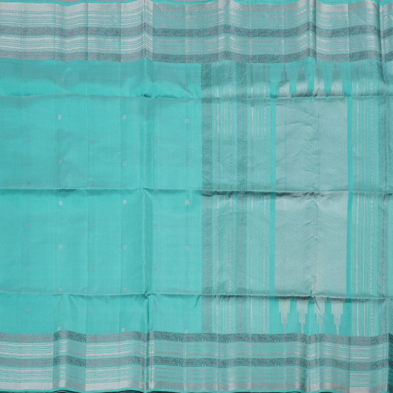 Hayagrivas Handloom Soft Silk Saree in Enchanting Sea Blue Color BBD1127K14-1