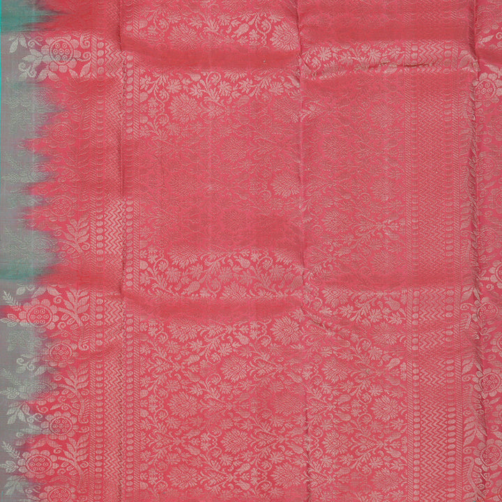 Hayagrivas Handloom Soft Silk Saree in Vibrant Sky Blue BBD1127K9-1