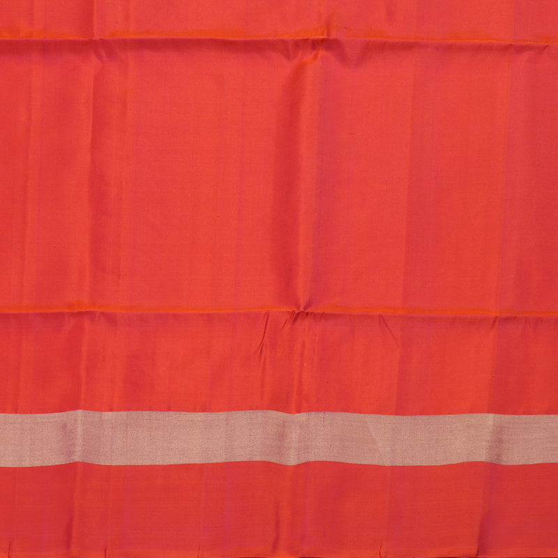 Hayagrivas Mustard Yellow Handloom Soft Silk Saree with Orangish Pink Border BBD1128K12-1