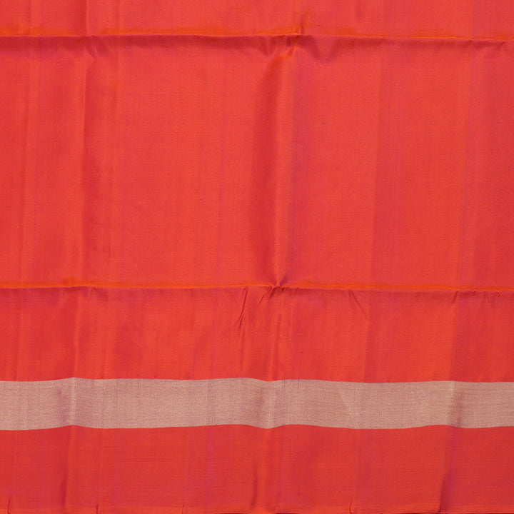 Hayagrivas Mustard Yellow Handloom Soft Silk Saree with Orangish Pink Border BBD1128K12-1
