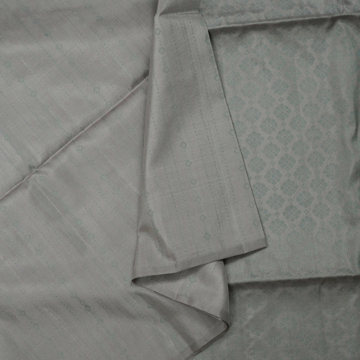 Hayagrivas Handloom Dusky Lilac Soft Silk Saree BBD1129K13-5