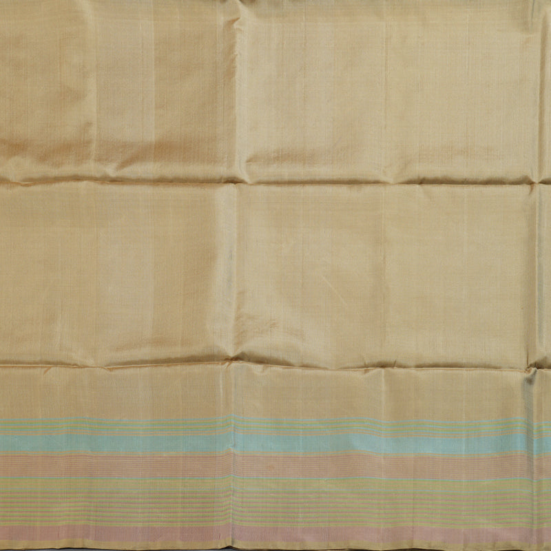 Hayagrivas Light Sandal Beige Handloom Soft Silk Saree BBD1131K1-9
