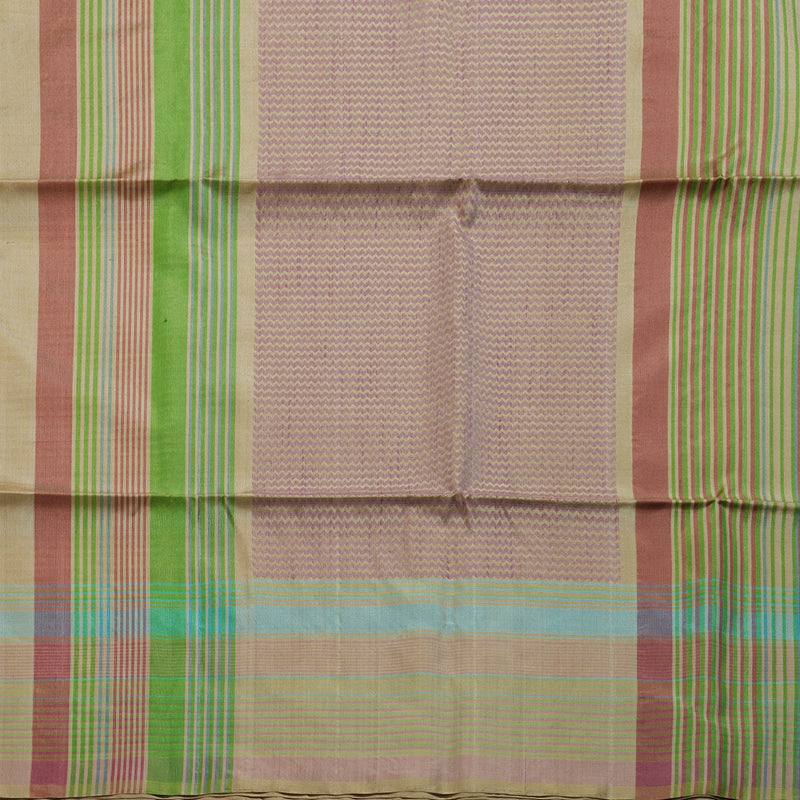 Hayagrivas Light Sandal Beige Handloom Soft Silk Saree BBD1131K1-9