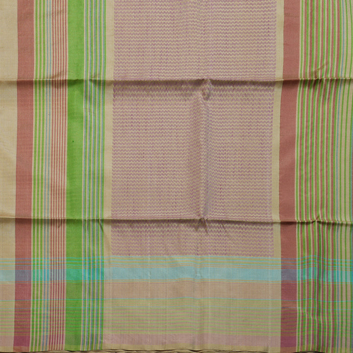 Hayagrivas Light Sandal Beige Handloom Soft Silk Saree BBD1131K1-9
