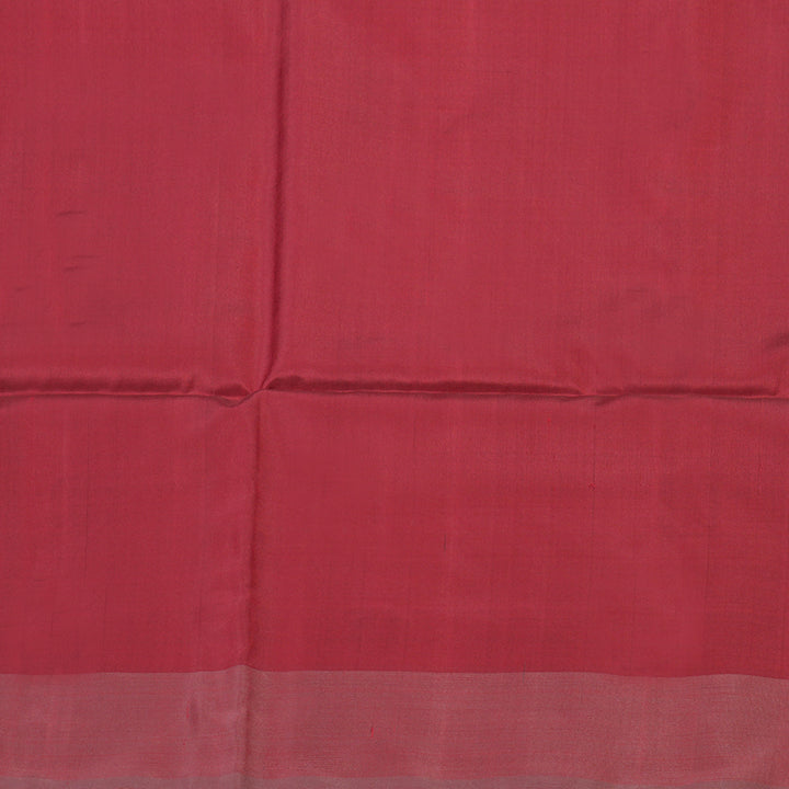 Hayagrivas Handloom kanjivaram soft silk saree in Dark maroon BBD1131K3-8