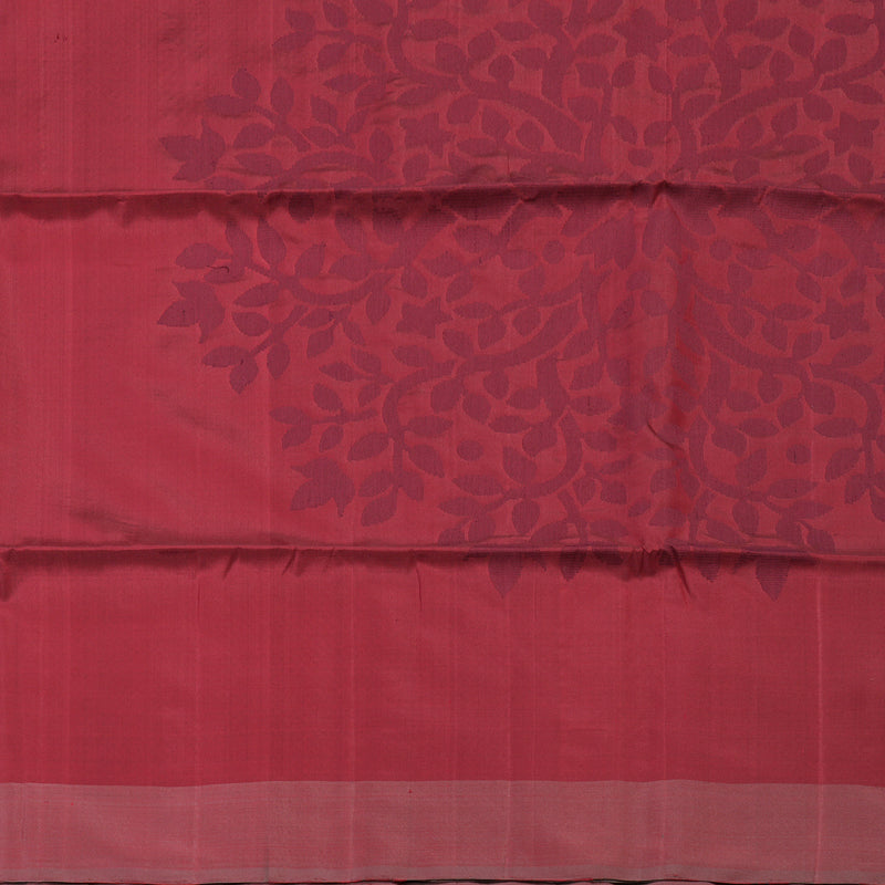Hayagrivas Handloom kanjivaram soft silk saree in Dark maroon BBD1131K3-8