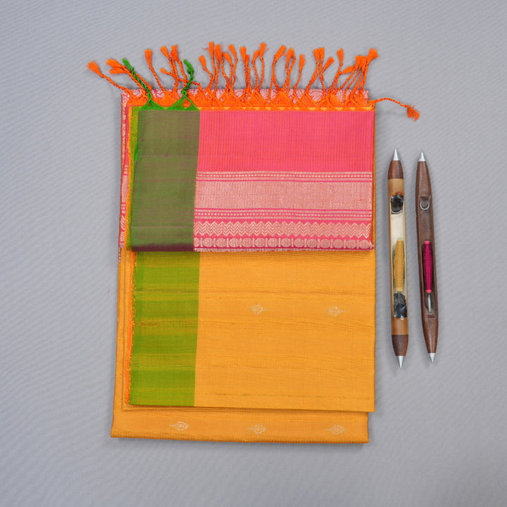 Hayagrivas Handloom Soft Silk Saree BBD1132K3-4