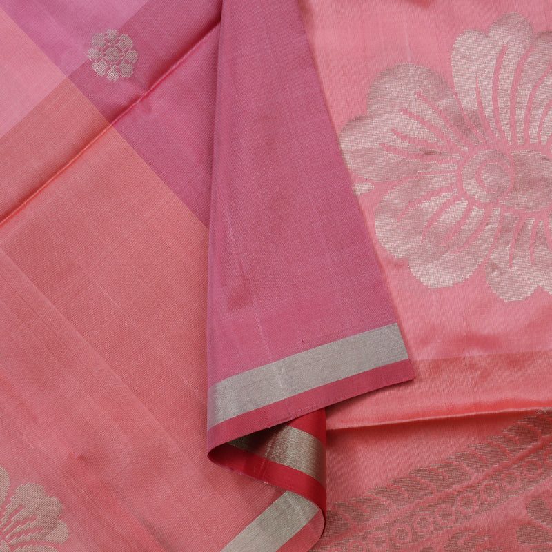 Hayagrivas Multi Color Checks Handloom Soft Silk Saree BBD1150K3-7