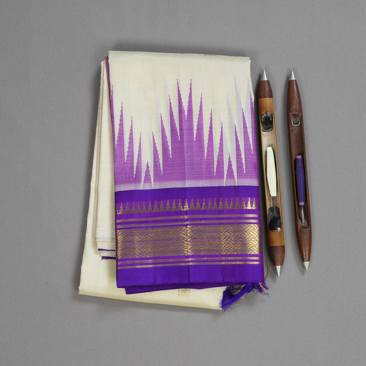 Hayagrivas Handloom Korvai One Side Border Kanjivaram Silk Saree BBD1160K1-8