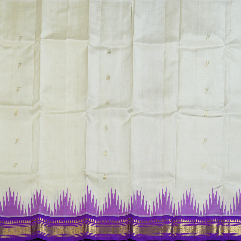 Hayagrivas Handloom Korvai One Side Border Kanjivaram Silk Saree BBD1160K1-8