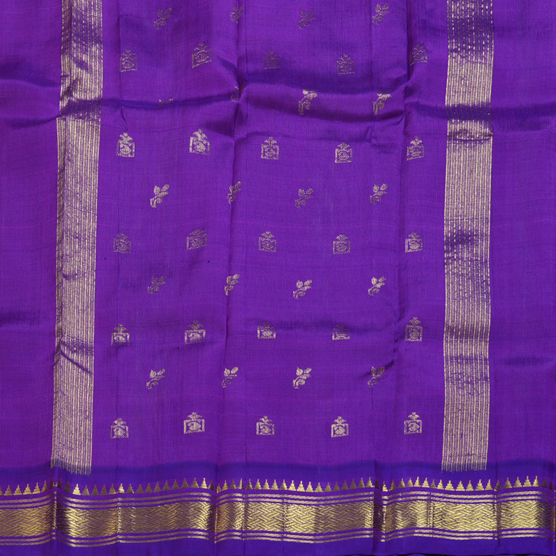 Hayagrivas Handloom Korvai One Side Border Kanjivaram Silk Saree BBD1160K1-8
