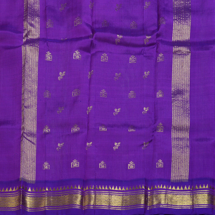 Hayagrivas Handloom Korvai One Side Border Kanjivaram Silk Saree BBD1160K1-8