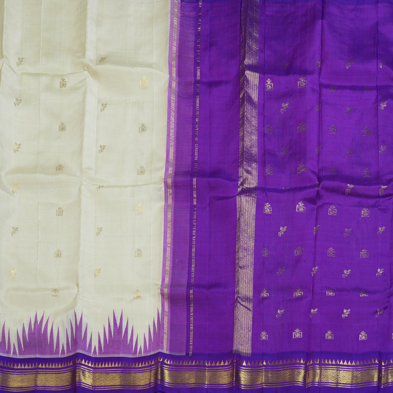 Hayagrivas Handloom Korvai One Side Border Kanjivaram Silk Saree BBD1160K1-8