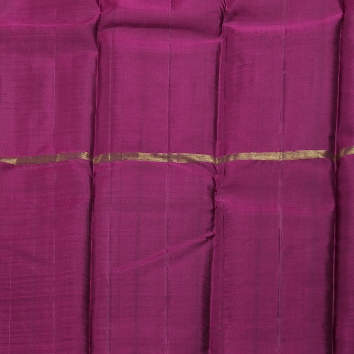 Hayagrivas Mubagam (Black,Mustard And Purple) Handloom Kanjivaram Silk Saree BBD1162K1-1