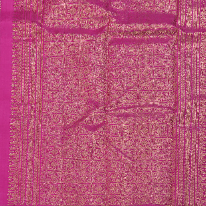 Hayagrivas Light Pastel Green Handloom Kanjivaram Silk Saree BBD1163K1-2