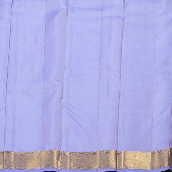 Hayagrivas Light Lilac Color Handloom Kanjivaram Silk Saree BBD1164K1-3