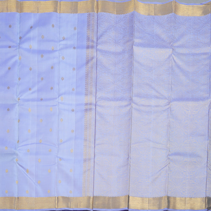 Hayagrivas Light Lilac Color Handloom Kanjivaram Silk Saree BBD1164K1-3